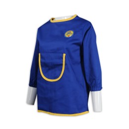 AP136 custom-made children's apron Gallery Velcro Back panel Apron garment factory AP136 custom-made children's apron Gallery Velcro Back panel Apron garment factory